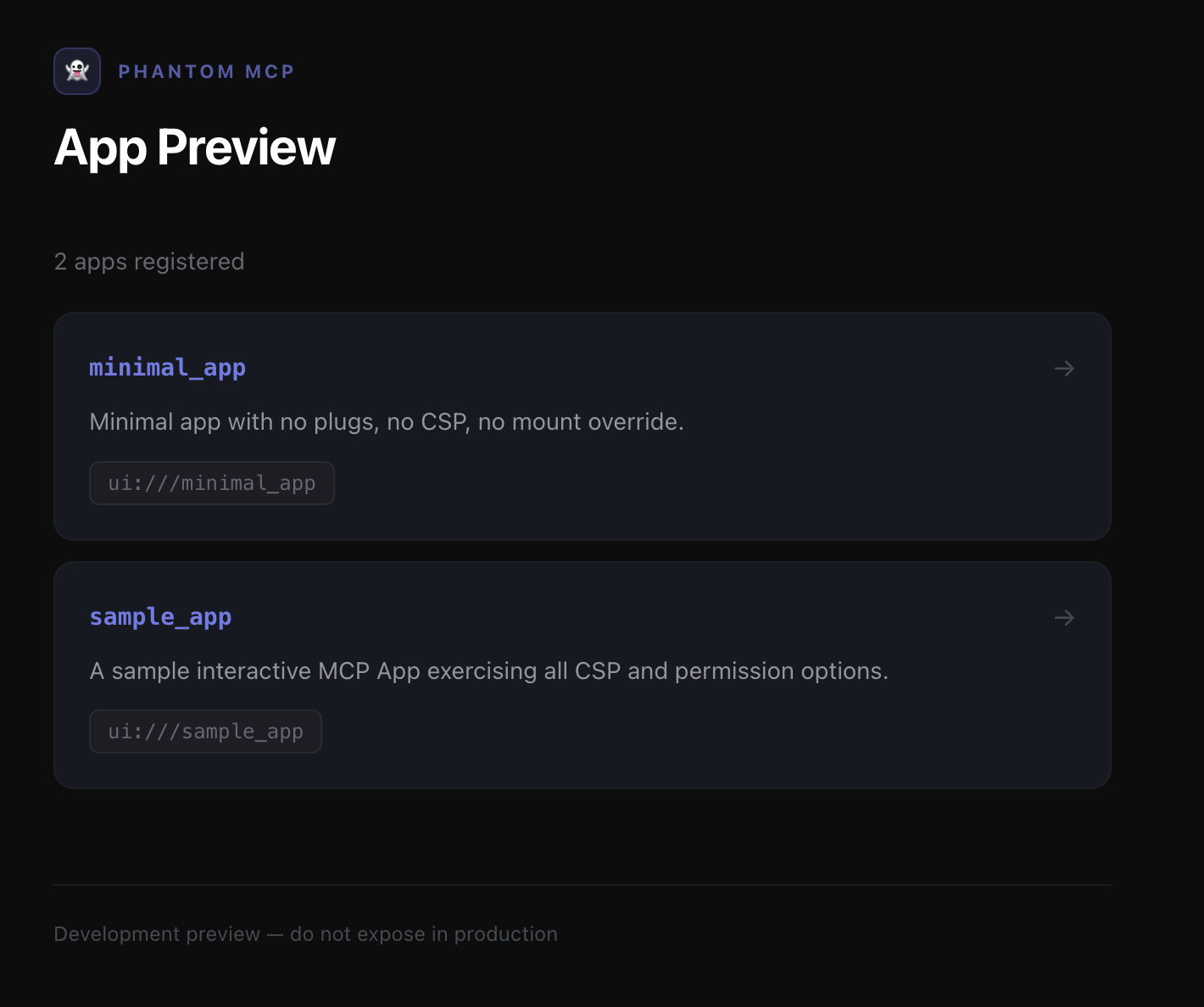 MCP Preview App